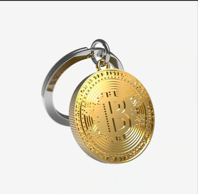 Llavero de Bitcoin