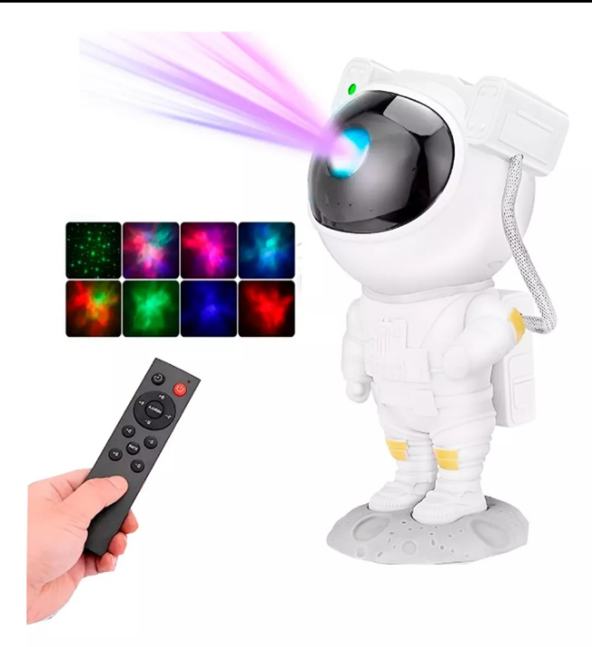 Proyector Lámpara Luz Led Galaxia Astronauta USB