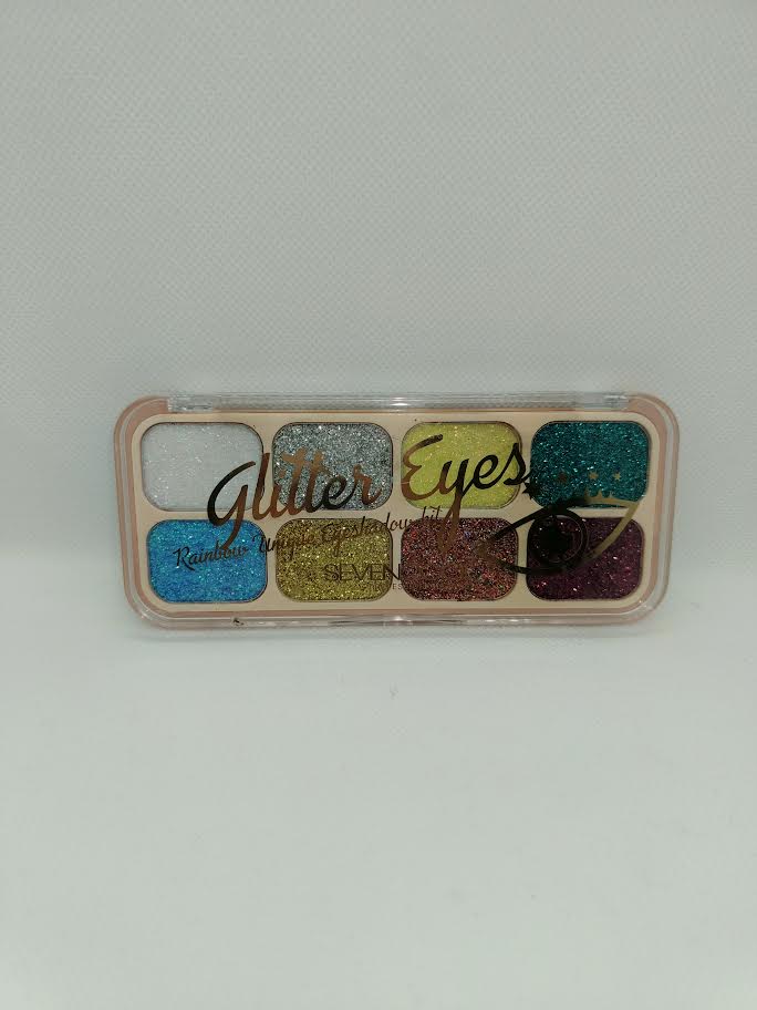 Paleta de sombras Glitter (8 colores)